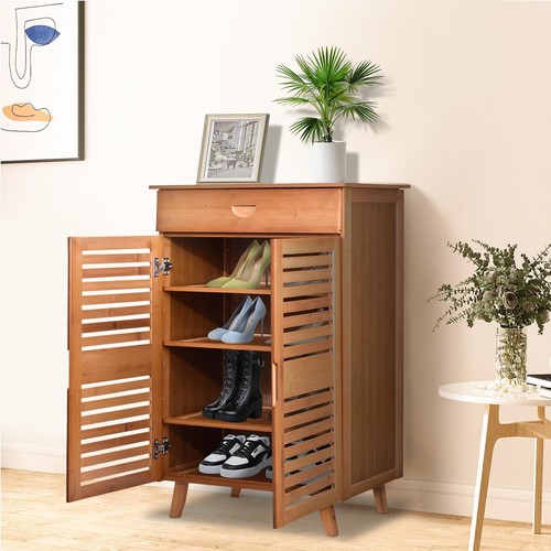 New wooden shoe cabinet - wooden,