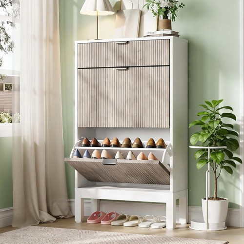 Fluted shoe storage - fluted,