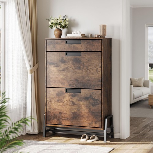 Shoe cabinet with flip door - shoe, 2