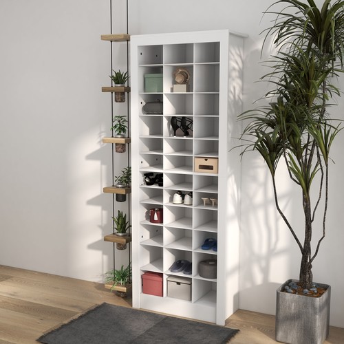 Homcom shoe cabinet with - shoe, 3