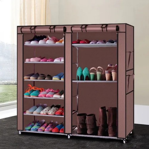 Double rows home shoe rack - rows,