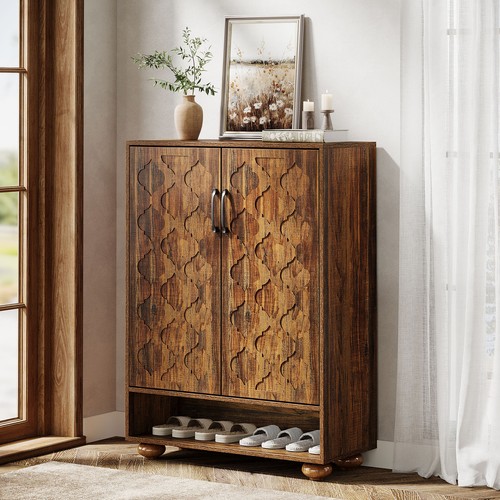 Solid wood shoe cabinet - shoe,