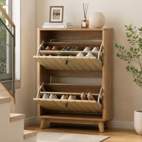 Entryway shoe cabinet - shoe,
