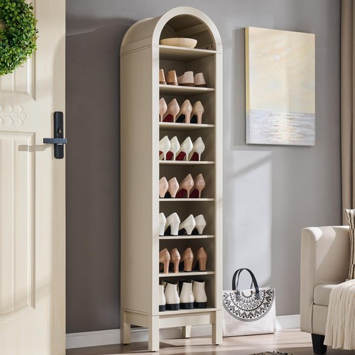 Tall arched shoe - arched, cabinet