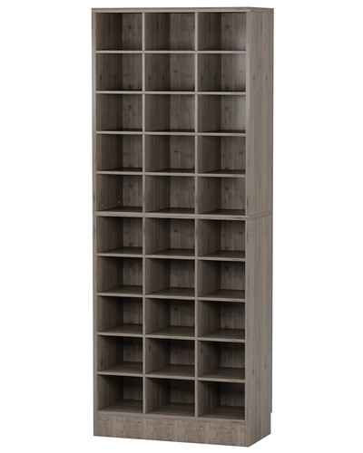 Wooden shoe cabinet tier - wooden, 8-tier