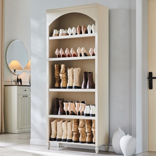 Arched shoe cabinet - cabinet, 5