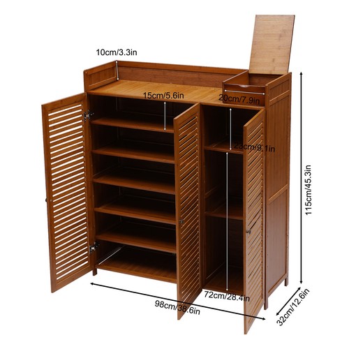 Wood shoe storage rack - wood,